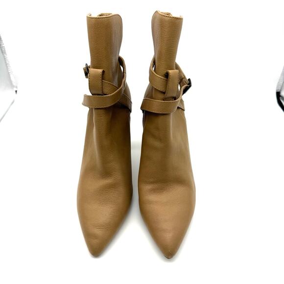 Paige Camille Leather Boot Tan Size 8.5 - Picture 2 of 16
